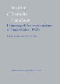 HOMENATGE DE LES LLETRES CATALANES A POMPEU FABRA (1928) | 9788499655048