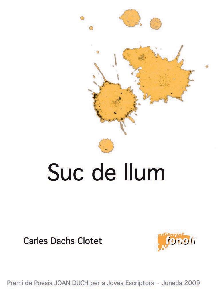 SUC DE LLUM | 9788493734220 | DACHS, CARLES