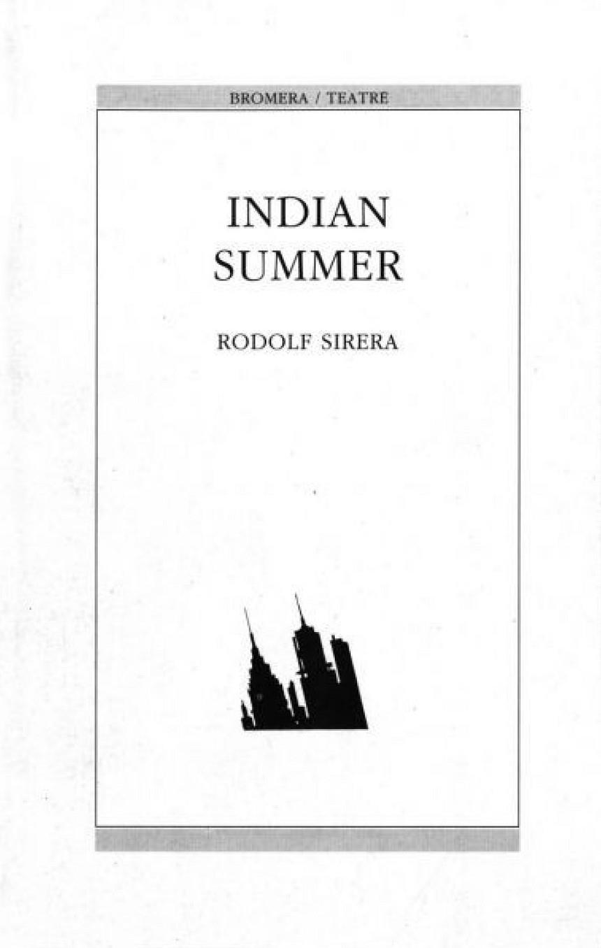 INDIAN SUMMER | 9788476600337 | SIRERA TURÓ, RODOLF