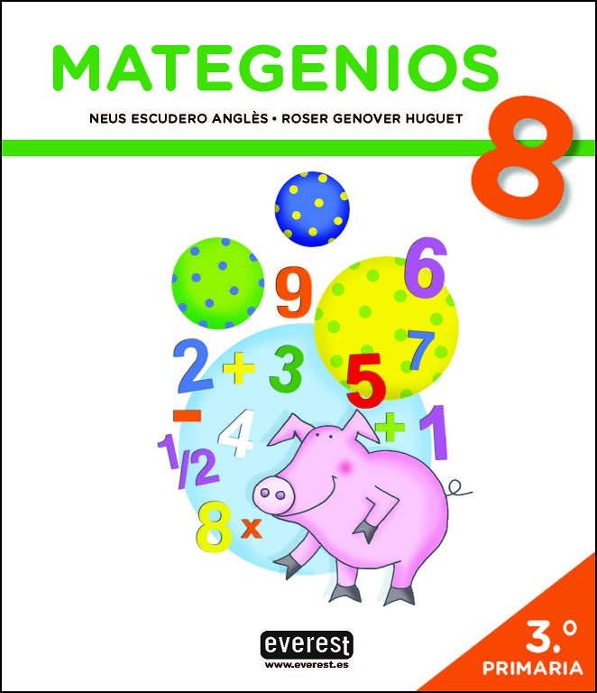 MATEGENIOS 08 | 9788428343794 | ESCUDERO ANGLÈS, NEUS / GENOVER HUGUET, ROSER
