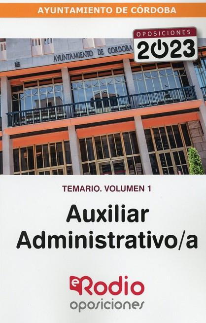 AUXILIAR ADMINISTRATIVO AYUNTAMIENTO DE CORDOBA TEMARIO VOLUMEN 1 | 9788417976699 | VARIOS AUTORES