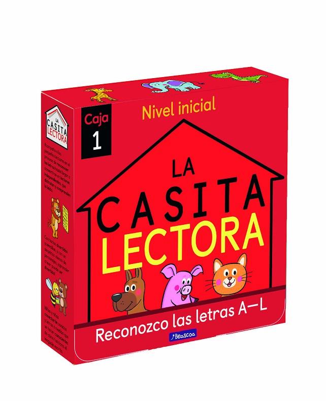 RECONOZCO LAS LETRAS A-L (NIVEL INICIAL) (LA CASITA LECTORA. CAJA  1) | 9788448859534 | VARIOS AUTORES,