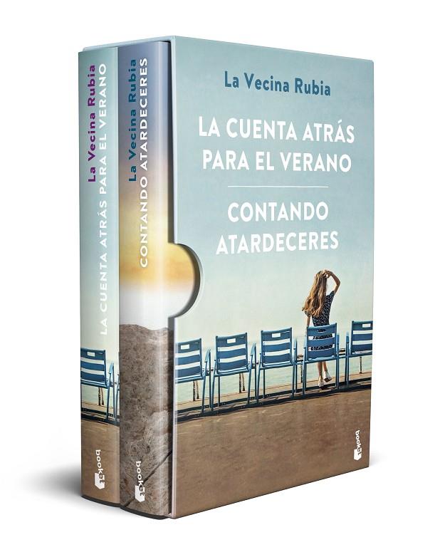ESTUCHE LA VECINA RUBIA (LA CUENTA ATRÁS PARA EL VERANO + CONTANDO ATARDECERES) | 9788448040826 | LA VECINA RUBIA