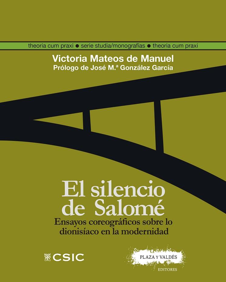 SILENCIO DE SALOME, EL : ENSAYOS COREOGRAFICOS SOBRE LOS DIONISIACO | 9788400105822 | MATEOS DE MANUEL, VICTORIA