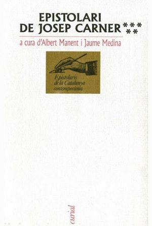 EPISTOLARI DE JOSEP CARNER, VOL. V | 9788472567979 | CARNER, JOSEP