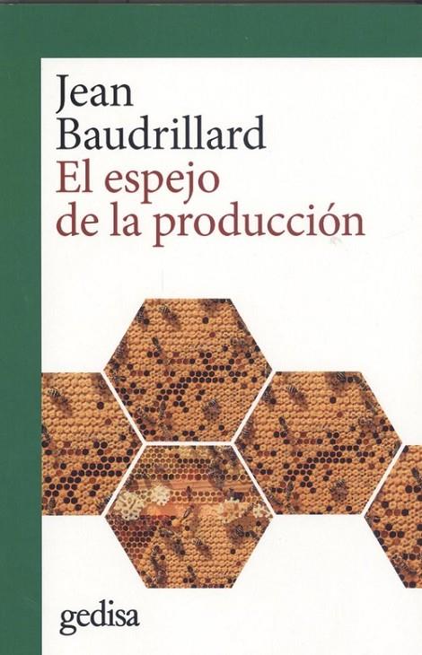 ESPEJO DE LA PRODUCCIÓN, EL | 9788417341794 | BAUDRILLARD, JEAN