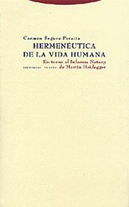 HERMENEUTICA DE LA VIDA HUMANA | 9788481645507 | SEGURA PERAITA, CARMEN