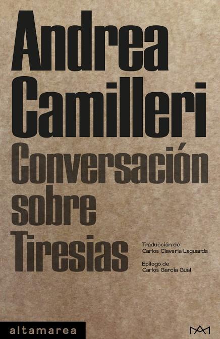 CONVERSACIÓN SOBRE TIRESIAS | 9788412204247 | CAMILLERI, ANDREA