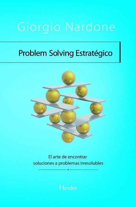 PROBLEM SOLVING ESTRATÉGICO | 9788425426728 | NARDONE, GIORGIO
