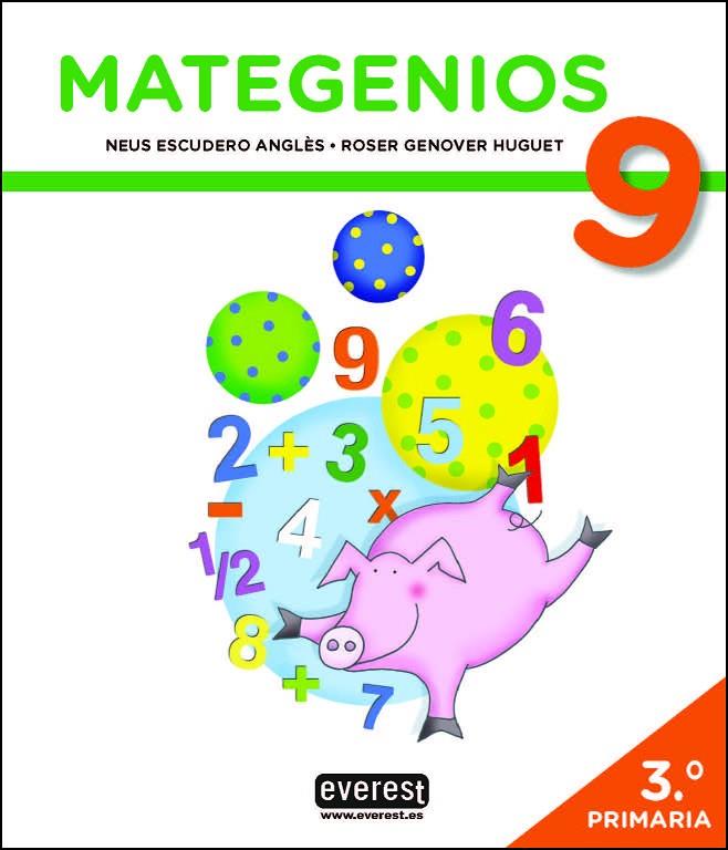 MATEGENIOS 09 | 9788428343800 | ESCUDERO ANGLÈS, NEUS / GENOVER HUGUET, ROSER