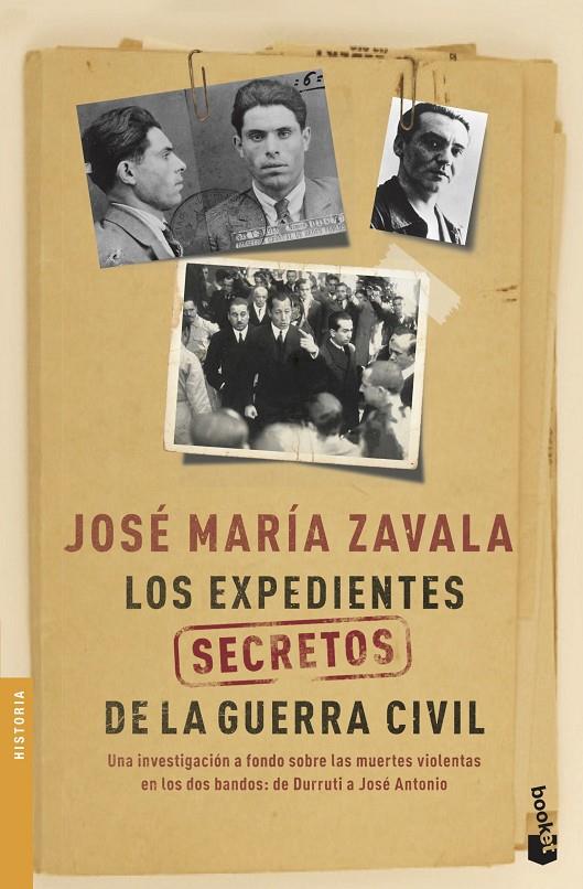 EXPEDIENTES SECRETOS DE LA GUERRA CIVIL, LOS | 9788467053609 | ZAVALA, JOSÉ MARÍA
