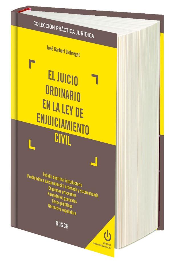 JUICIO ORDINARIO EN LA LEY DE ENJUICIAMIENTO CIVIL, EL | 9788416018918 | GARBERÍ LLOBREGAT, JOSÉ
