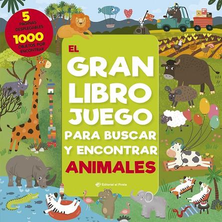 GRAN LIBRO JUEGO PARA BUSCAR Y ENCONTRAR ANIMALES, EL | 9788417210205 | ANIKEEVA, INNA