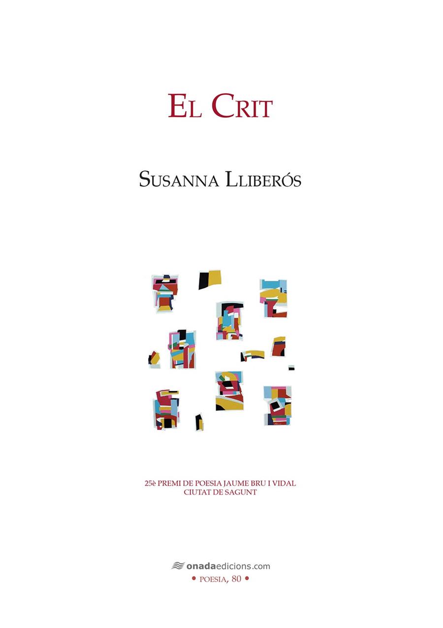 CRIT, EL | 9788419606204 | LLIBERÓS I CUBERO, SUSANA