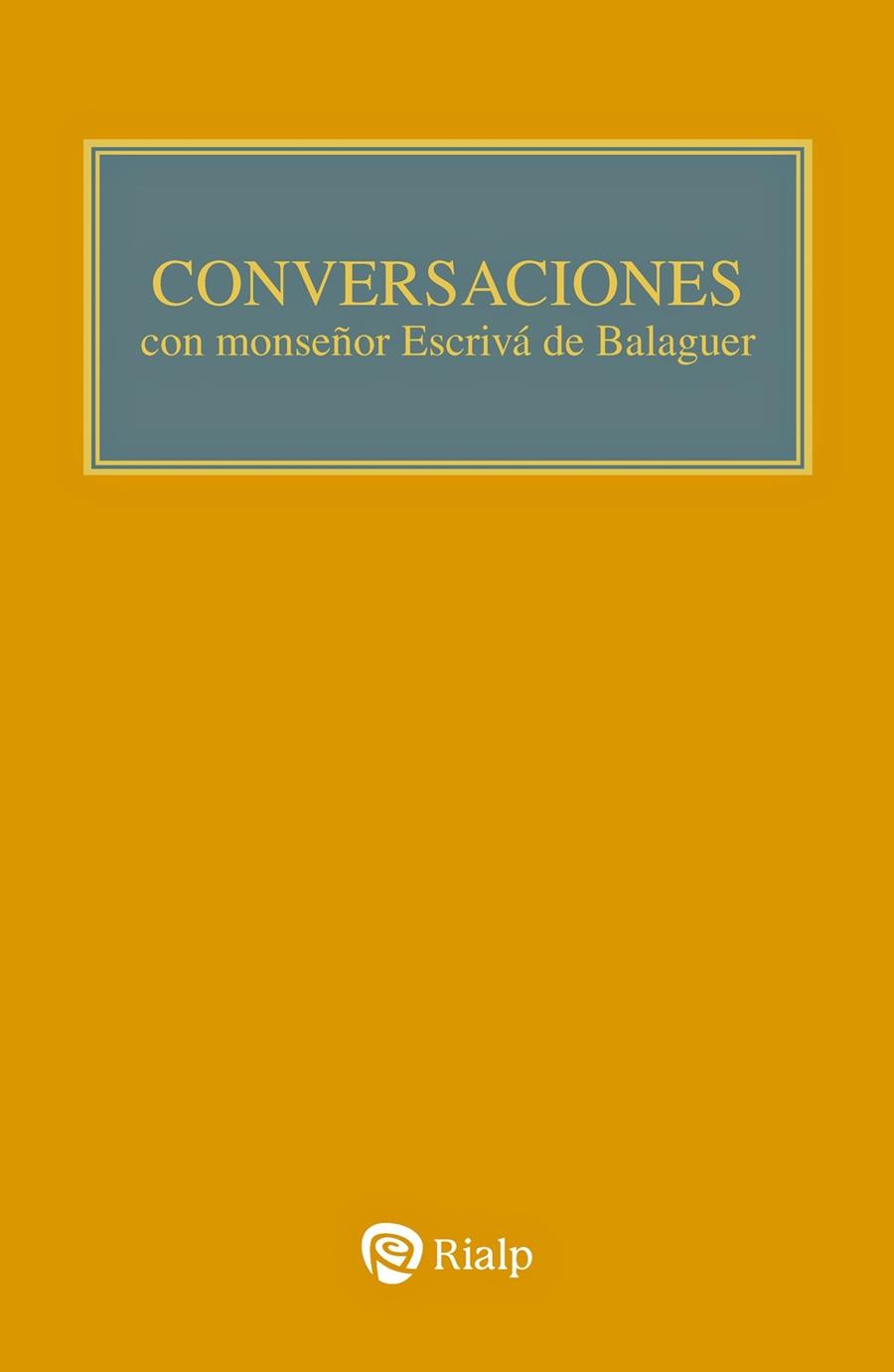 CONVERSACIONES CON MONS ESCRIVA DE BALAGUER (23 EDICIÓN) | 9788432164682 | ESCRIVÁ DE BALAGUER, JOSEMARÍA