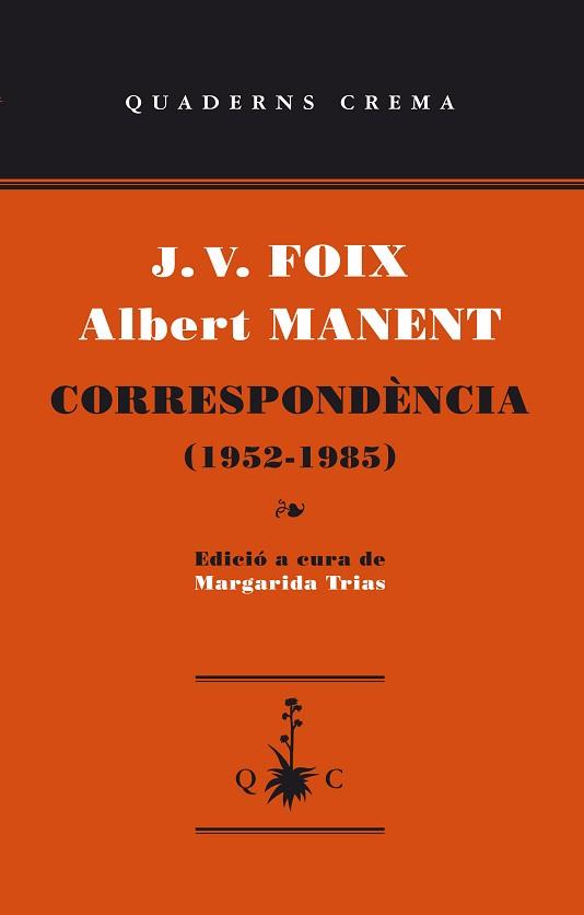 CORRESPONDENCIA (1952-1985) | 9788477275695 | FOIX, J. V. / MANENT, ALBERT