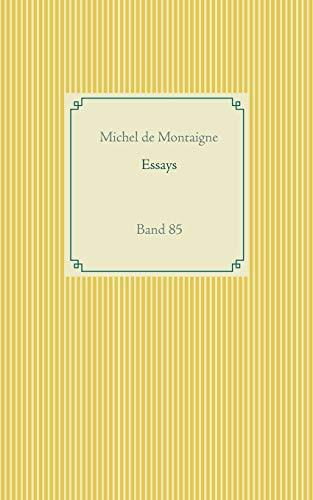 ESSAYS | 9783751937160 | DE MONTAIGNE, MICHEL