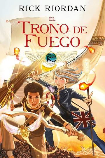 TRONO DE FUEGO, EL (COMIC) | 9788417460891 | RIORDAN, RICK