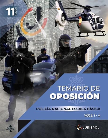 PACK TEMARIO OPOSICIÓN ESCALA BÁSICA POLICÍA NACIONAL | 9788430985784 | JURISPOL / RIUS DIEGO, FRANCISCO J.