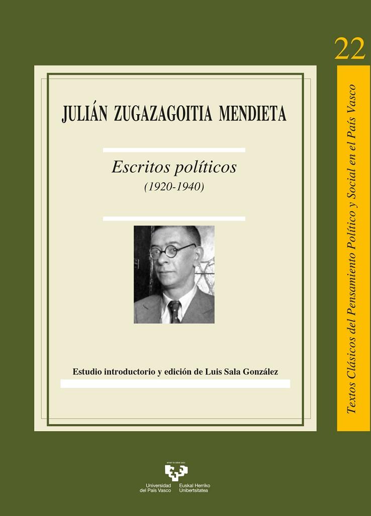 ESCRITOS POLITICOS 1920 - 1940 | 9788413195100 | ZUGAZAGOITIA MENDIETA, JULIAN