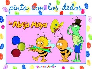ABEJA MAYA, LA. PINTA CON LOS DEDOS | 9788408070825 | LA ABEJA MAYA