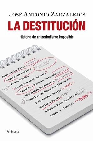 DESTITUCIÓN, LA | 9788499420103 | ZARZALEJOS, JOSÉ ANTONIO