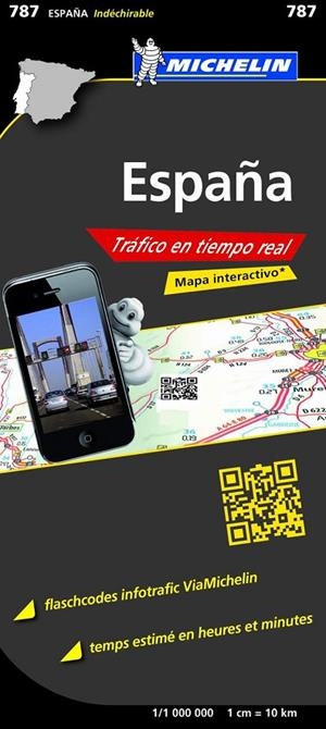 ESPAÑA TRÁFICO EN TIEMPO REAL : MAPA 787 | 9782067185258 | VARIOS AUTORES