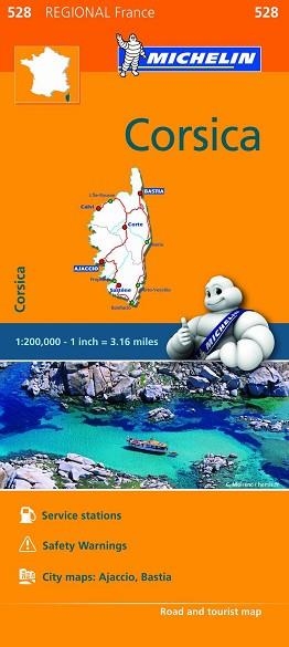 CORSE-CORSICA : MAPA 528 | 9782067211865 | VARIOS AUTORES