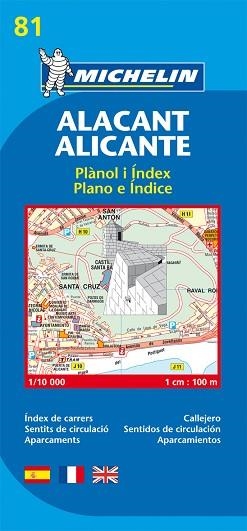 ALICANTE : MAPA 081 | 9782067127937 | VARIOS AUTORES