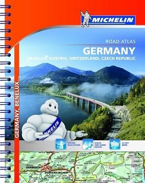 ATLAS DE CARRETERAS ALEMANIA, BENELUX, AUSTRIA, SUIZA Y REP. CHECA [2016] | 9782067192706 | MICHELIN