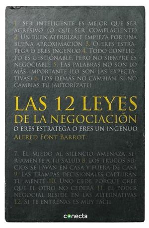 12 LEYES DE LA NEGOCIACIÓN, LAS | 9788415431497 | FONT BARROT, ALFRED