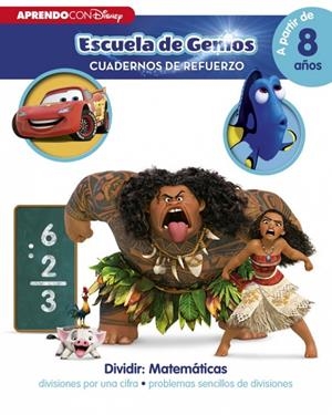 ESCUELA DE GENIOS. CUADERNO DE REFUERZO 8 AÑOS | 9788416548064 | DISNEY
