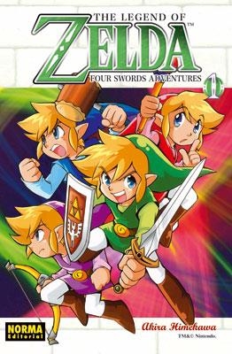 LEGEND OF ZELDA 08, THE : FOUR SWORDS ADVENTURES VOL. 1 | 9788467904581 | HIMEKAWA, AKIRA