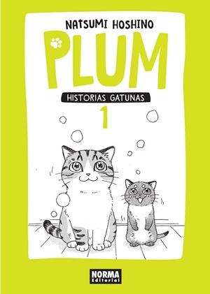 PLUM HISTORIAS GATUNAS 01 | 9788467918212 | HOSHINO, NATSUMI