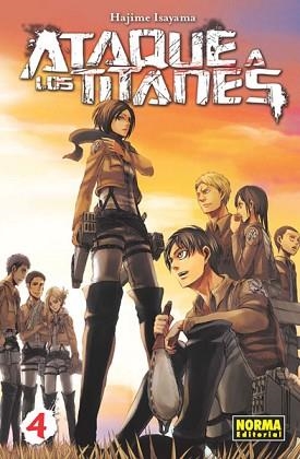 ATAQUE A LOS TITANES 04 | 9788467911503 | ISAYAMA, HAJIME