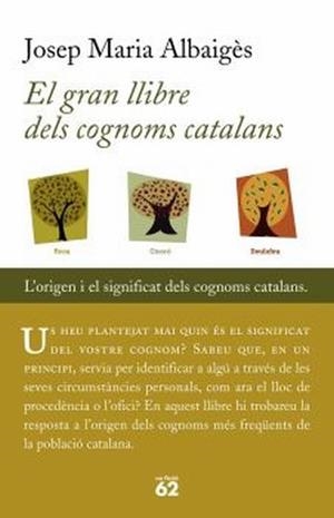 GRAN LLIBRE DELS COGNOMS CATALANS, EL | 9788429756661 | ALBAIGÈS, JOSEP M.