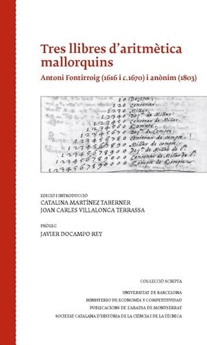 TRES LLIBRES D?ARITMÈTICA MALLORQUINS | 9788498837216