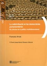 REDISTRIBUCIÓ EN LES DEMOCRÀCIES PARLAMENTÀRIES, LA | 9788439393559 | AMAT, FRANCESC