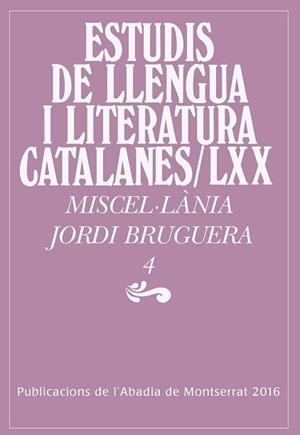 MISCEL·LÀNIA JORDI BRUGUERA IV | 9788498838640 | VARIOS AUTORES