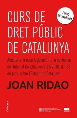 CURS DE DRET PÚBLIC DE CATALUNYA | 9788466414890 | RIDAO, JOAN