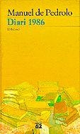 DIARI 1986 | 9788429743555 | DE PEDROLO, MANUEL