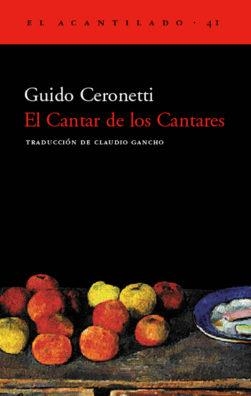 CANTAR DE LOS CANTARES, EL | 9788495359414 | CERONETTI, GUIDO