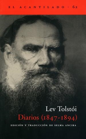 DIARIOS 1847-1894 TOLSTOI | 9788495359919 | TOLSTÓI, LEV