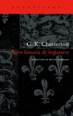 BREVE HISTORIA DE INGLATERRA | 9788496136939 | CHESTERTON, G. K.