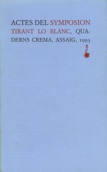 ACTES SYMPOSION TIRANT | 9788477271130 | VARIOS AUTORES