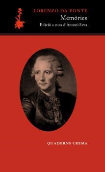 MEMORIES DA PONTE | 9788477274537 | DA PONTE, LORENZO