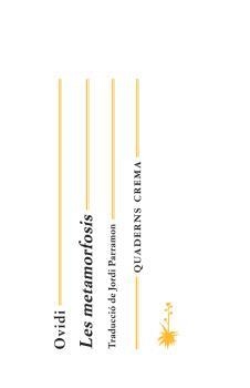 METAMORFOSIS | 9788477273509 | OVIDI
