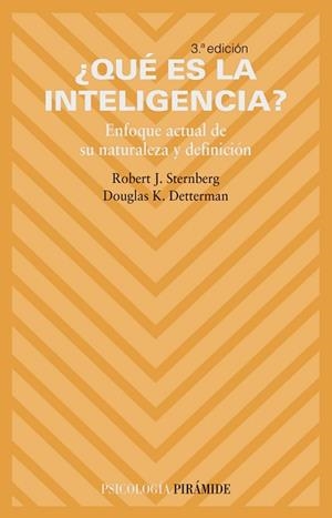 ¿QUÉ ES LA INTELIGENCIA? | 9788436818314 | STERNBERG, ROBERT J.