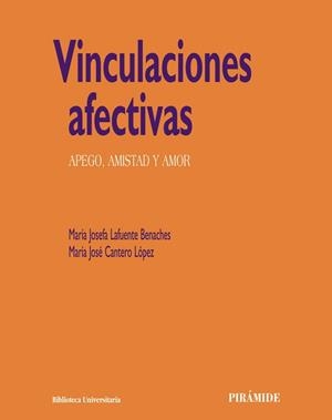 VINCULACIONES AFECTIVAS | 9788436824179 | LAFUENTE, MARÍA JOSEFA / CANTERO LÓPEZ, MARÍA JOSÉ