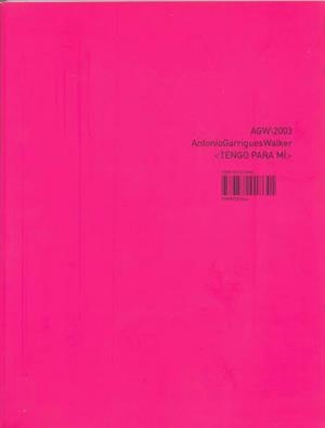 TENGO PARA MI | 9789872018641 | GARRIGUES WALKER, ANTONIO